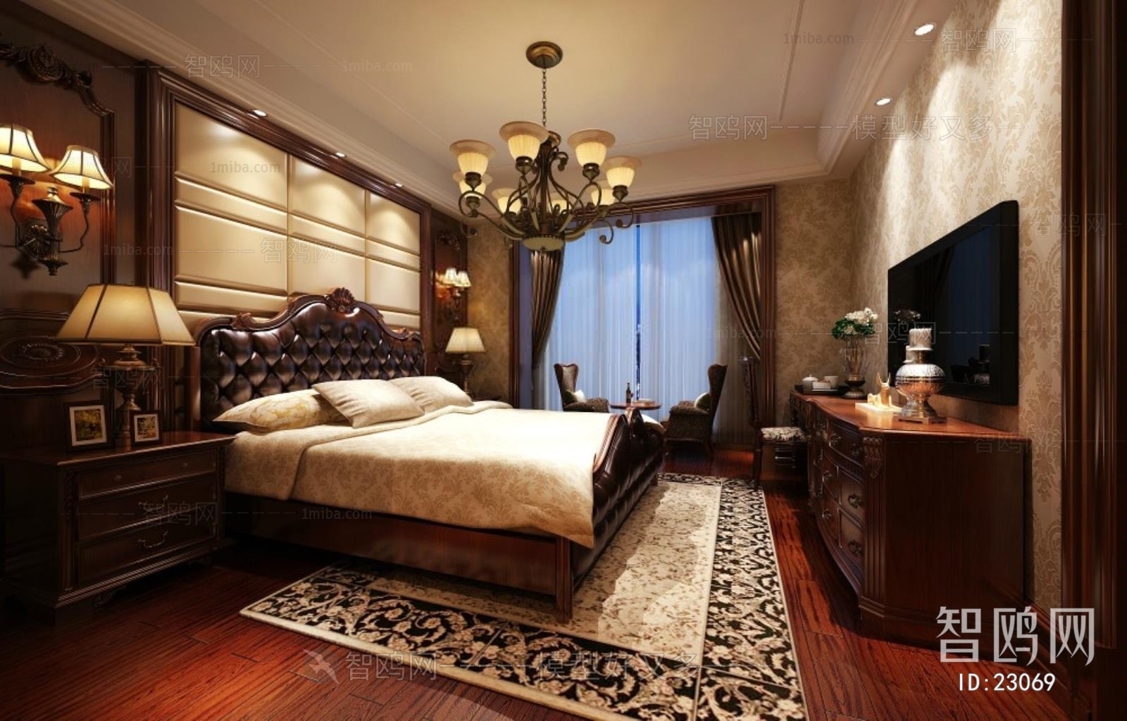 European Style Bedroom