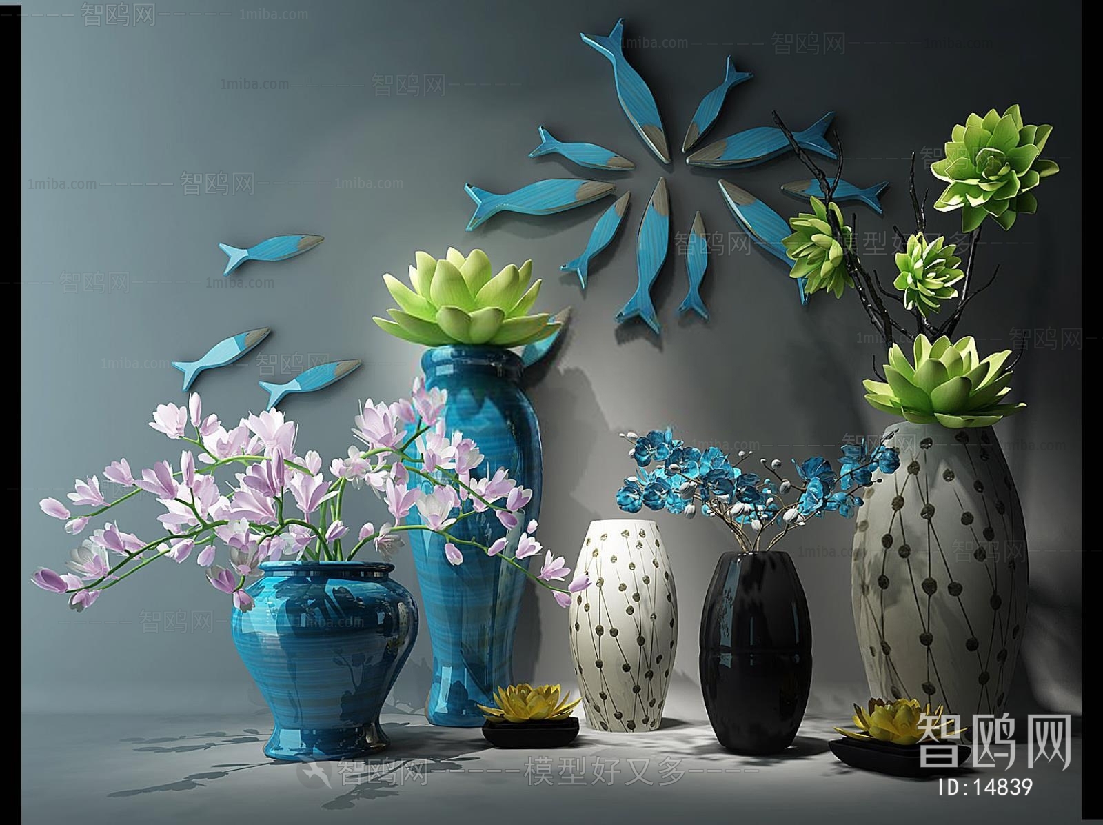 Modern New Chinese Style Flowers