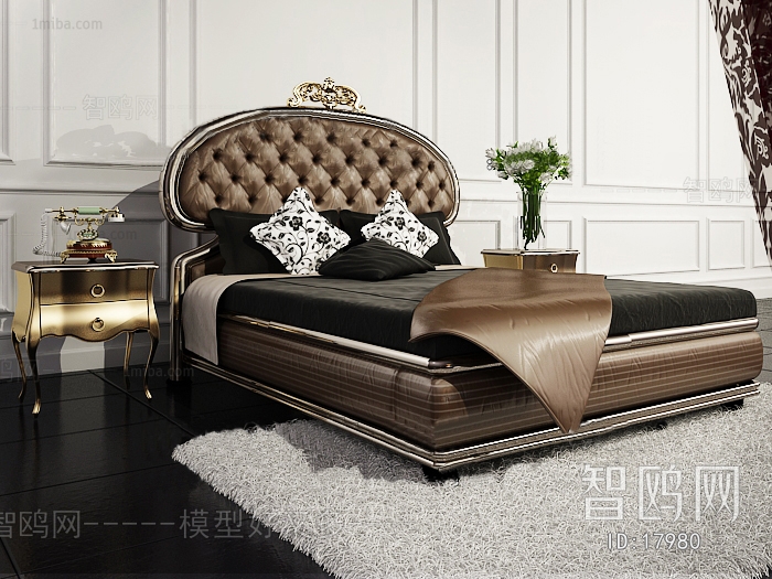 European Style Double Bed