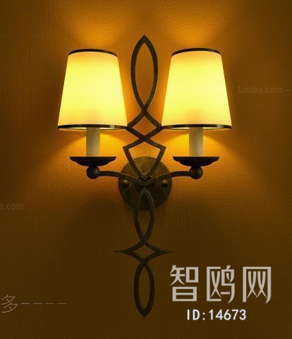 European Style Mediterranean Style Wall Lamp