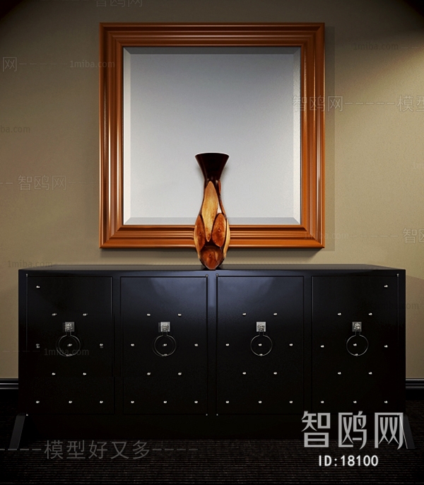 New Chinese Style Side Cabinet/Entrance Cabinet