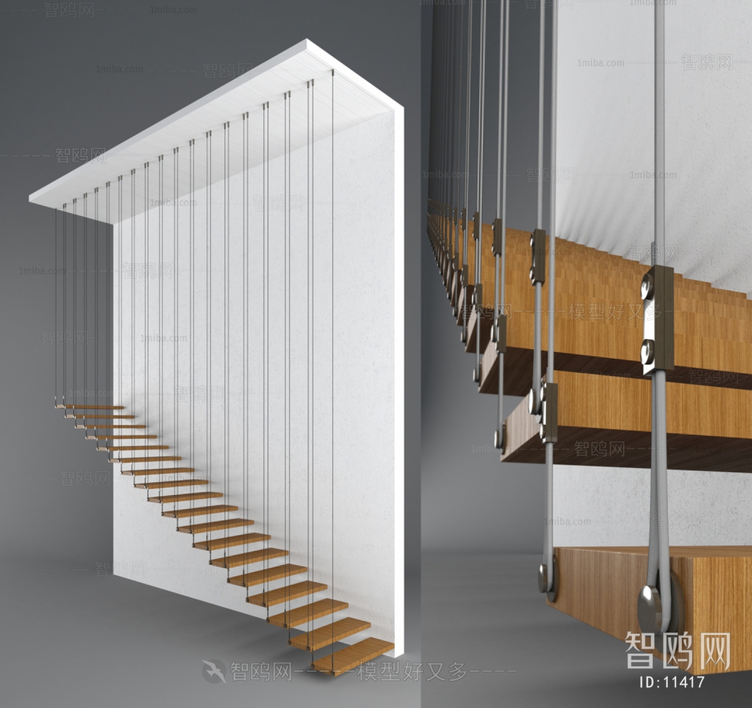 Modern Stair Balustrade/elevator