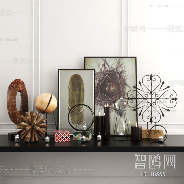 Modern American Style Decorative Set