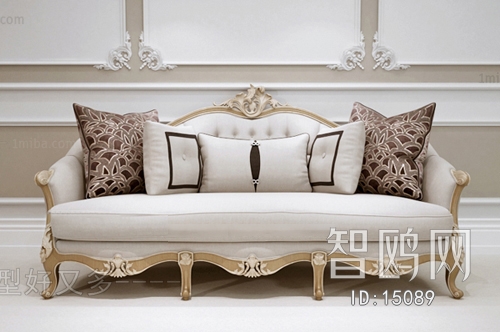 European Style New Classical Style Multi Person Sofa