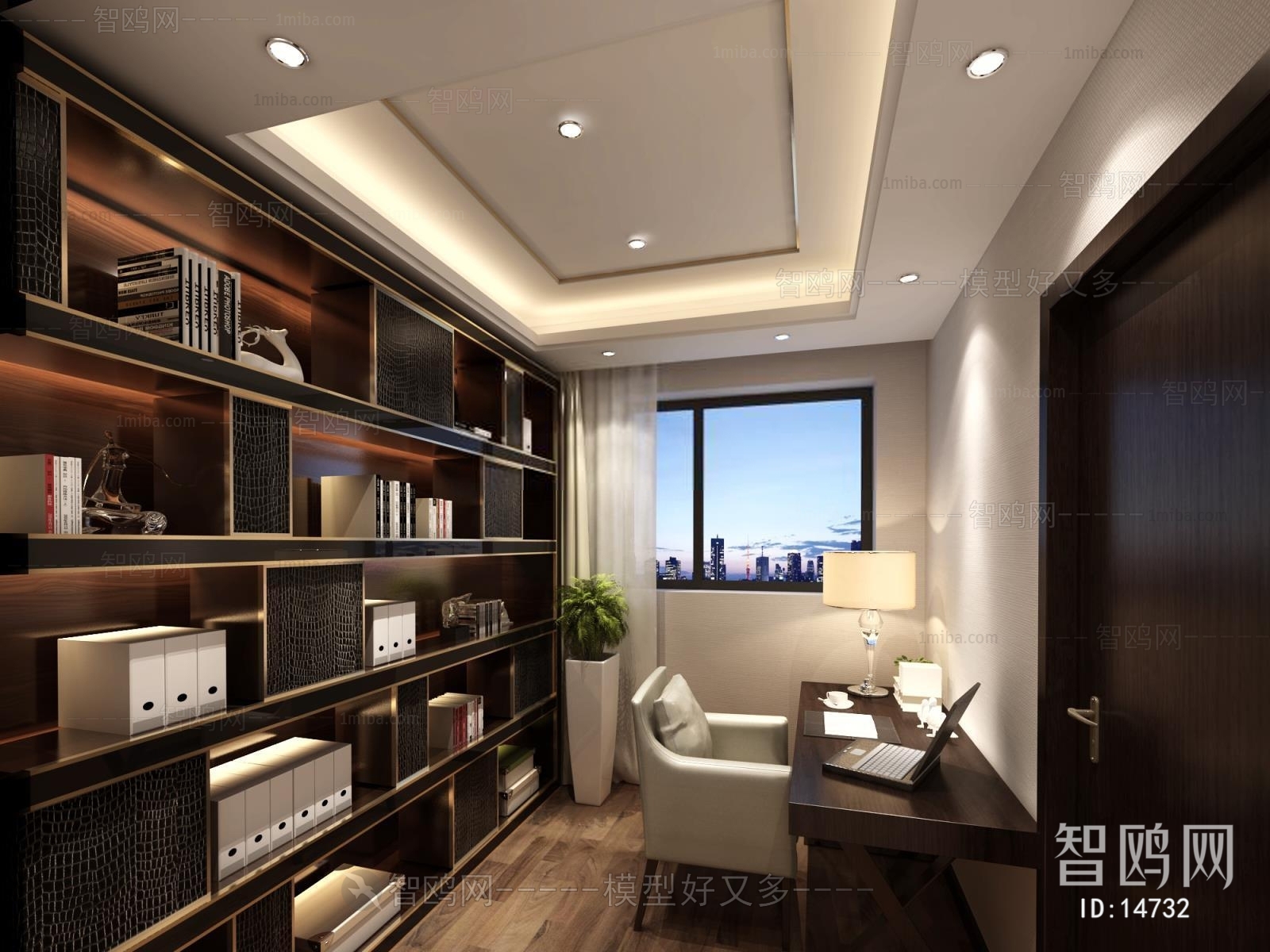 Modern Hong Kong Style Study Space