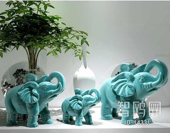 Modern New Chinese Style Sculpture