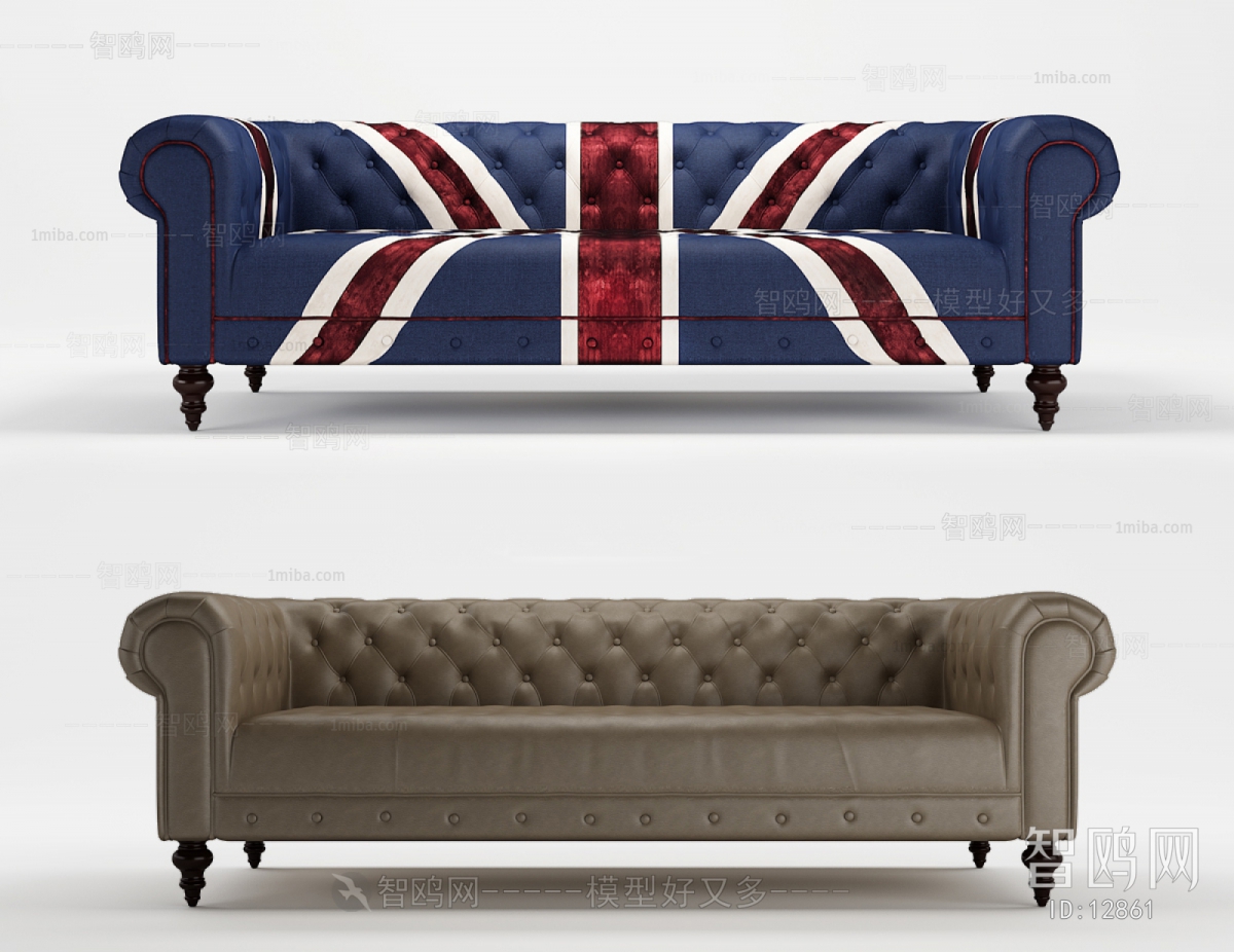 American Style Multi Person Sofa