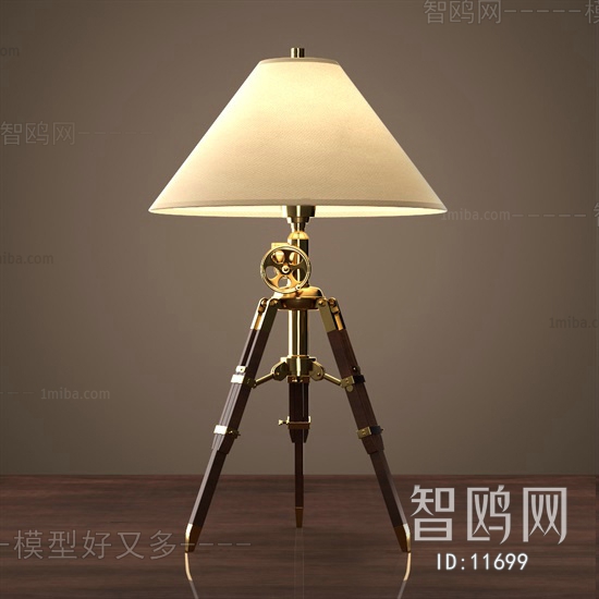 American Style Industrial Style Table Lamp