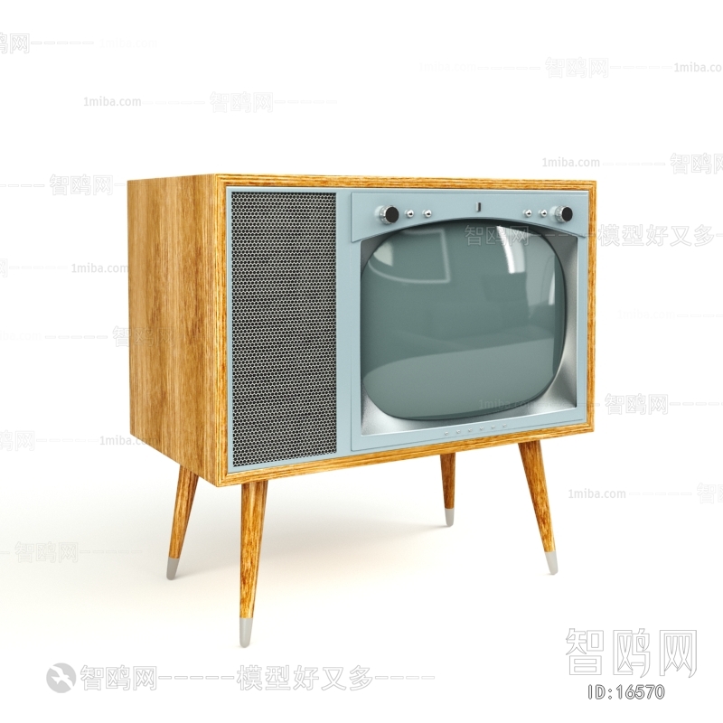 Retro Style TV Set