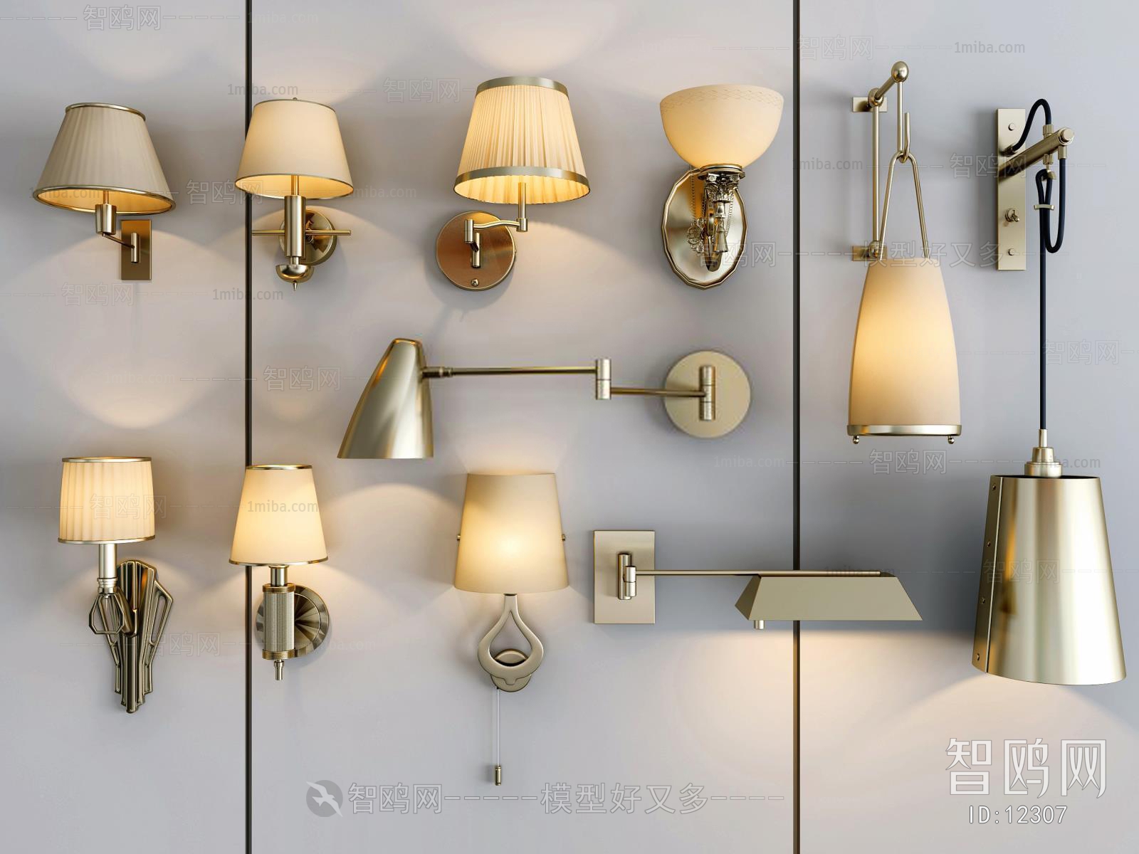 Modern American Style European Style Wall Lamp