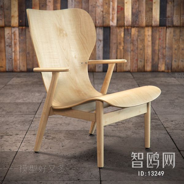 Modern Nordic Style Lounge Chair