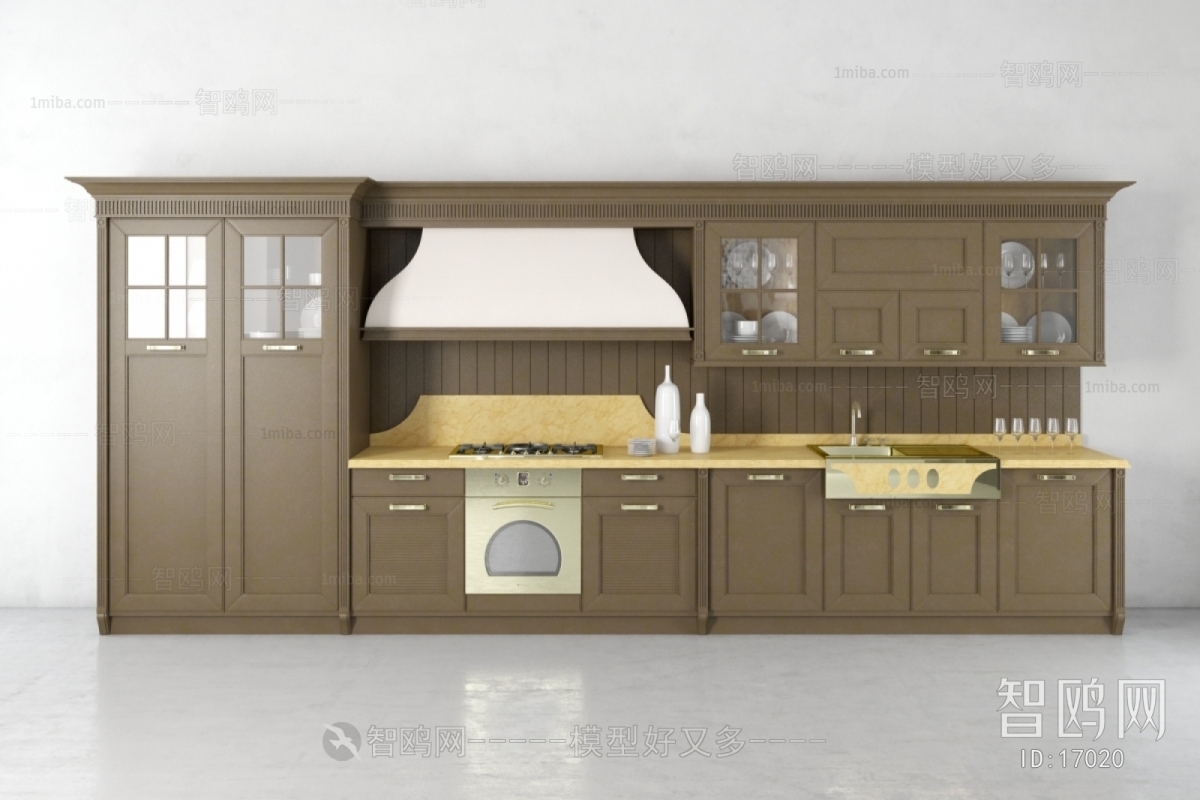 American Style Simple European Style The Kitchen