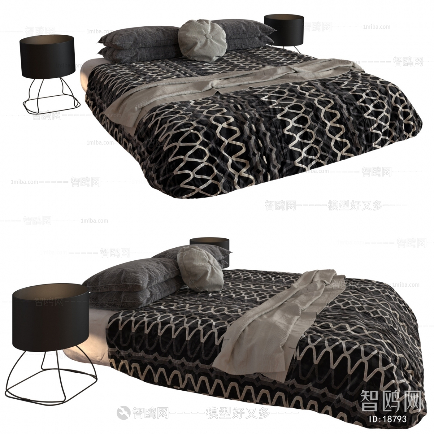 Modern Double Bed