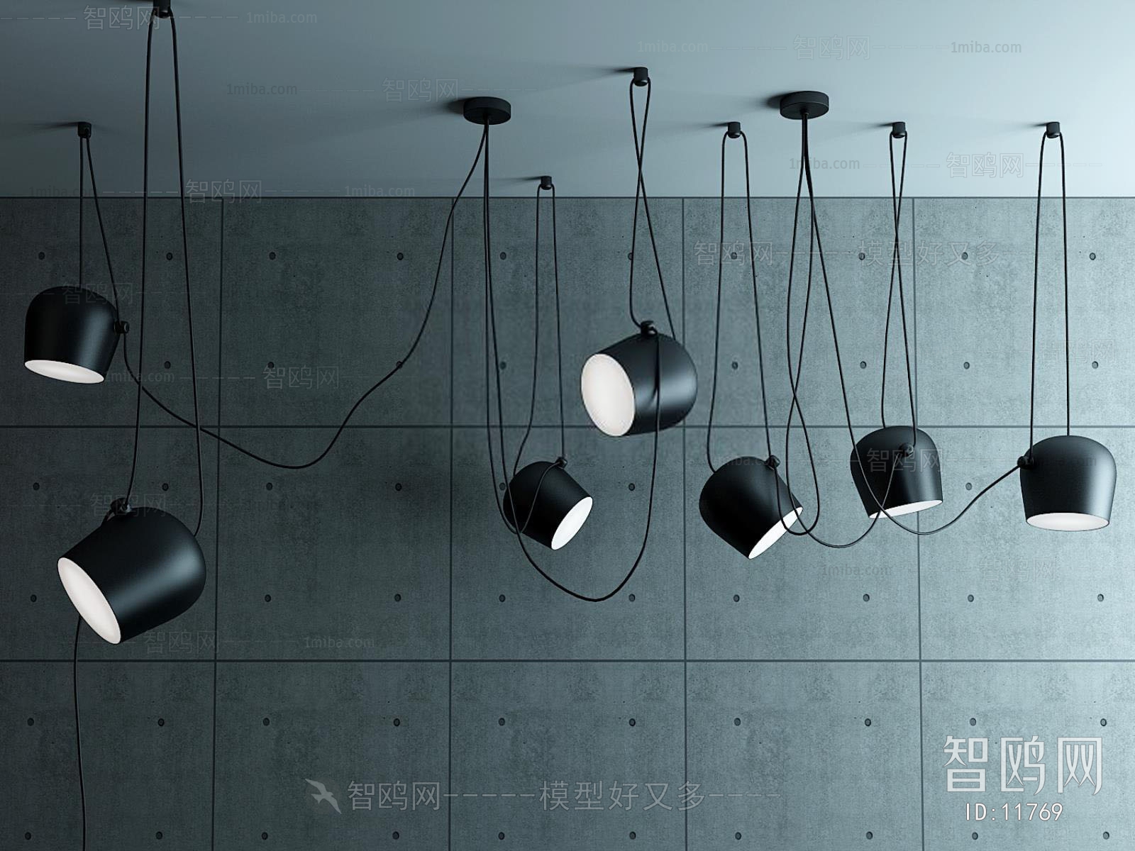 Modern Industrial Style Droplight