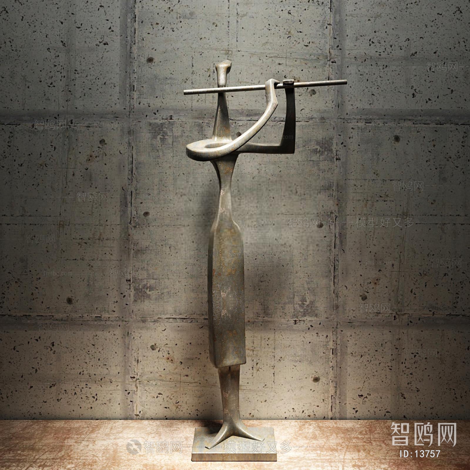 新中式摆件雕塑人物