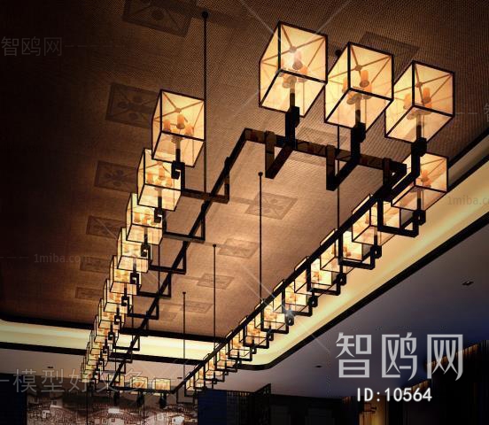 Modern New Chinese Style Droplight