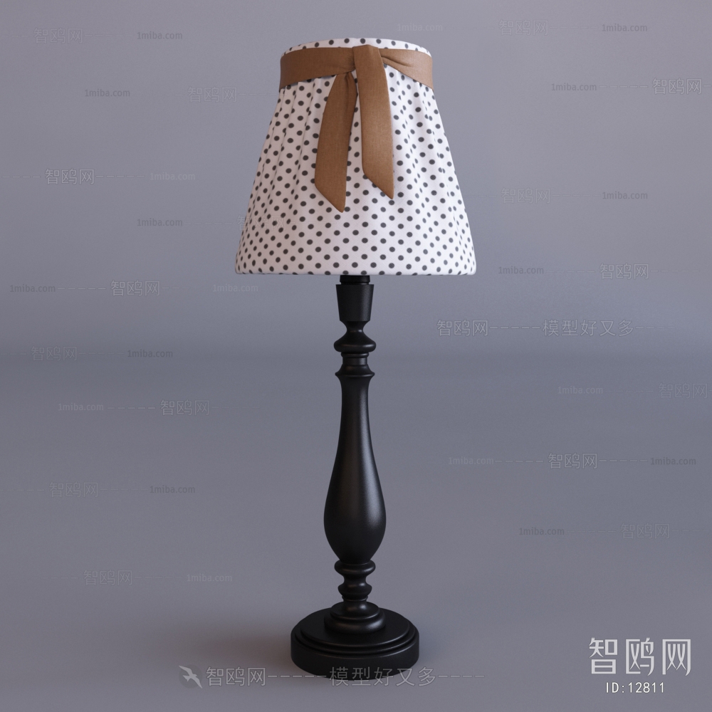 American Style European Style Idyllic Style Table Lamp