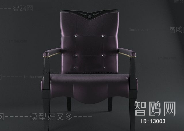 New Chinese Style Single Chair