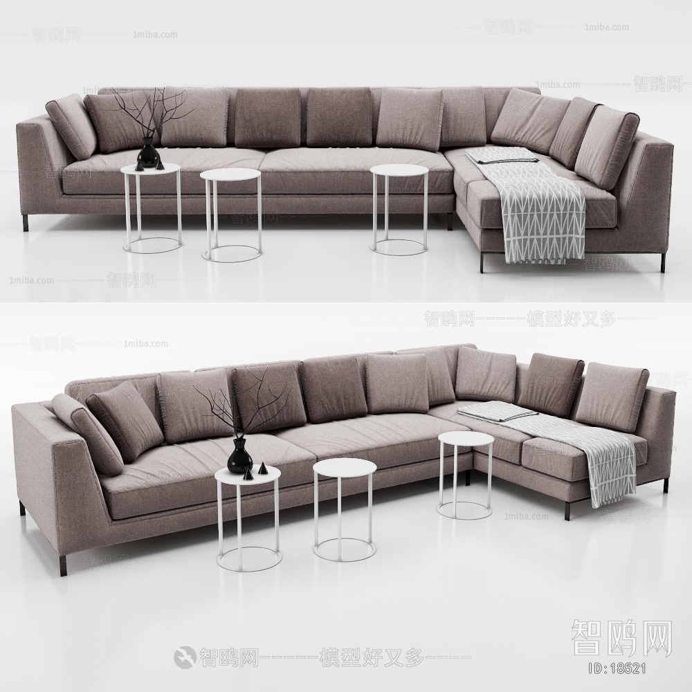 Modern Multi Person Sofa