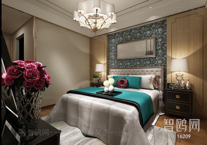 Modern New Classical Style Bedroom