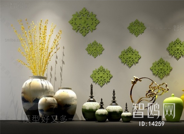 Modern New Chinese Style Wall Decoration