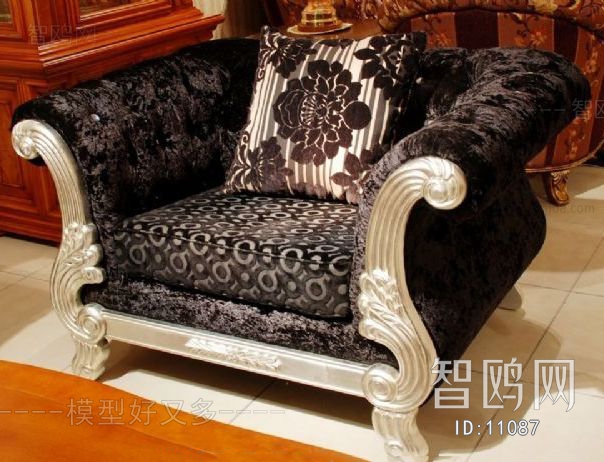 European Style Single Sofa