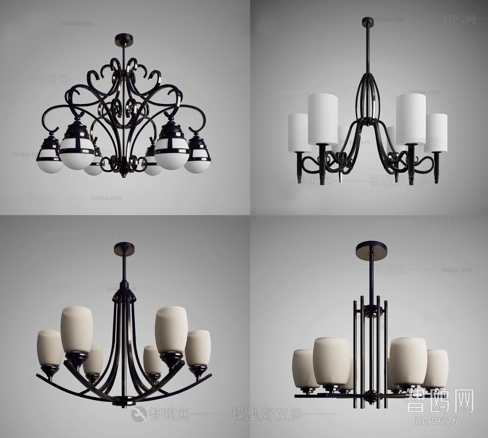 Modern New Chinese Style Simple European Style Droplight