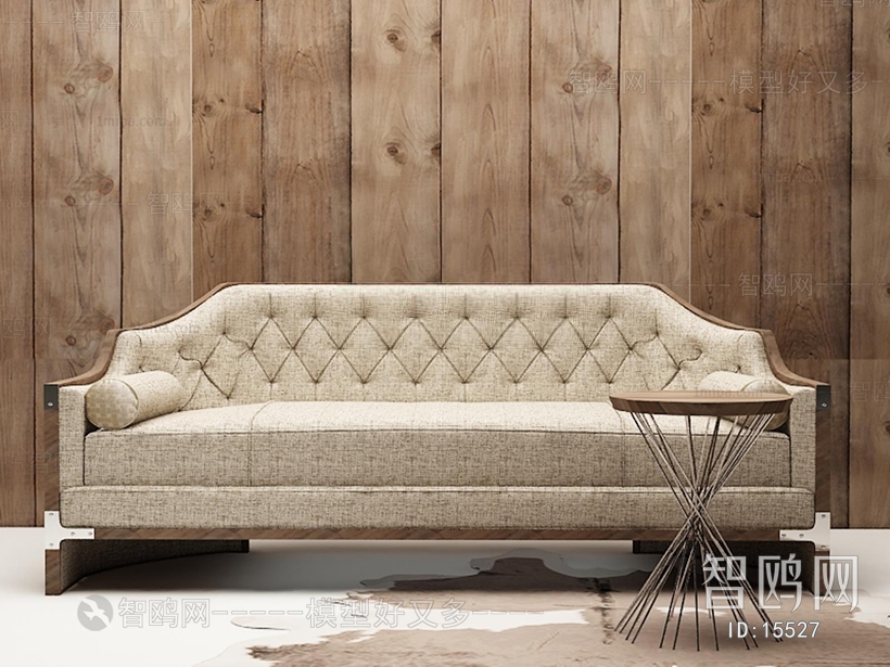 Modern Simple European Style Multi Person Sofa