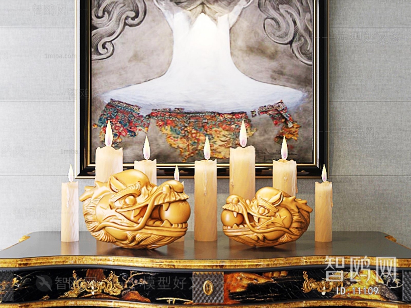 New Chinese Style Decorative Set