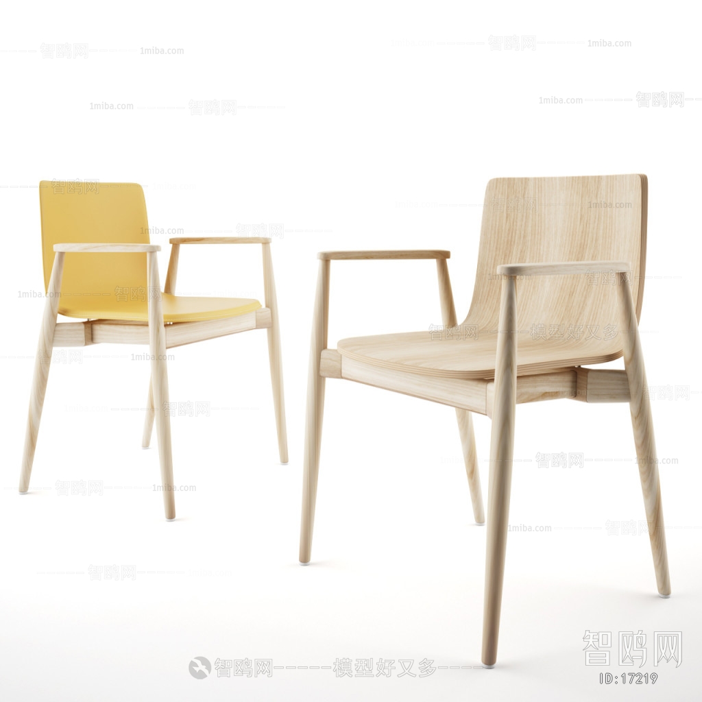 Modern Nordic Style Single Chair