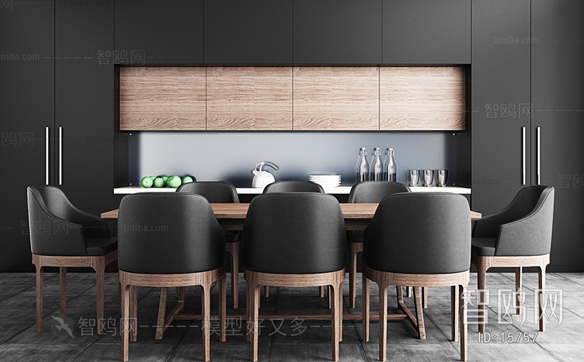 Modern Nordic Style Dining Room