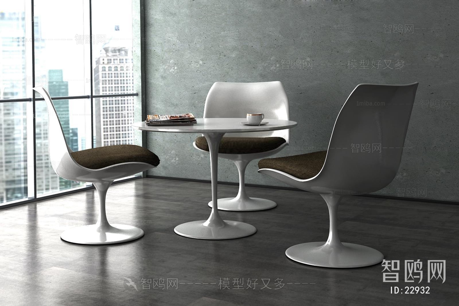 Modern Leisure Table And Chair