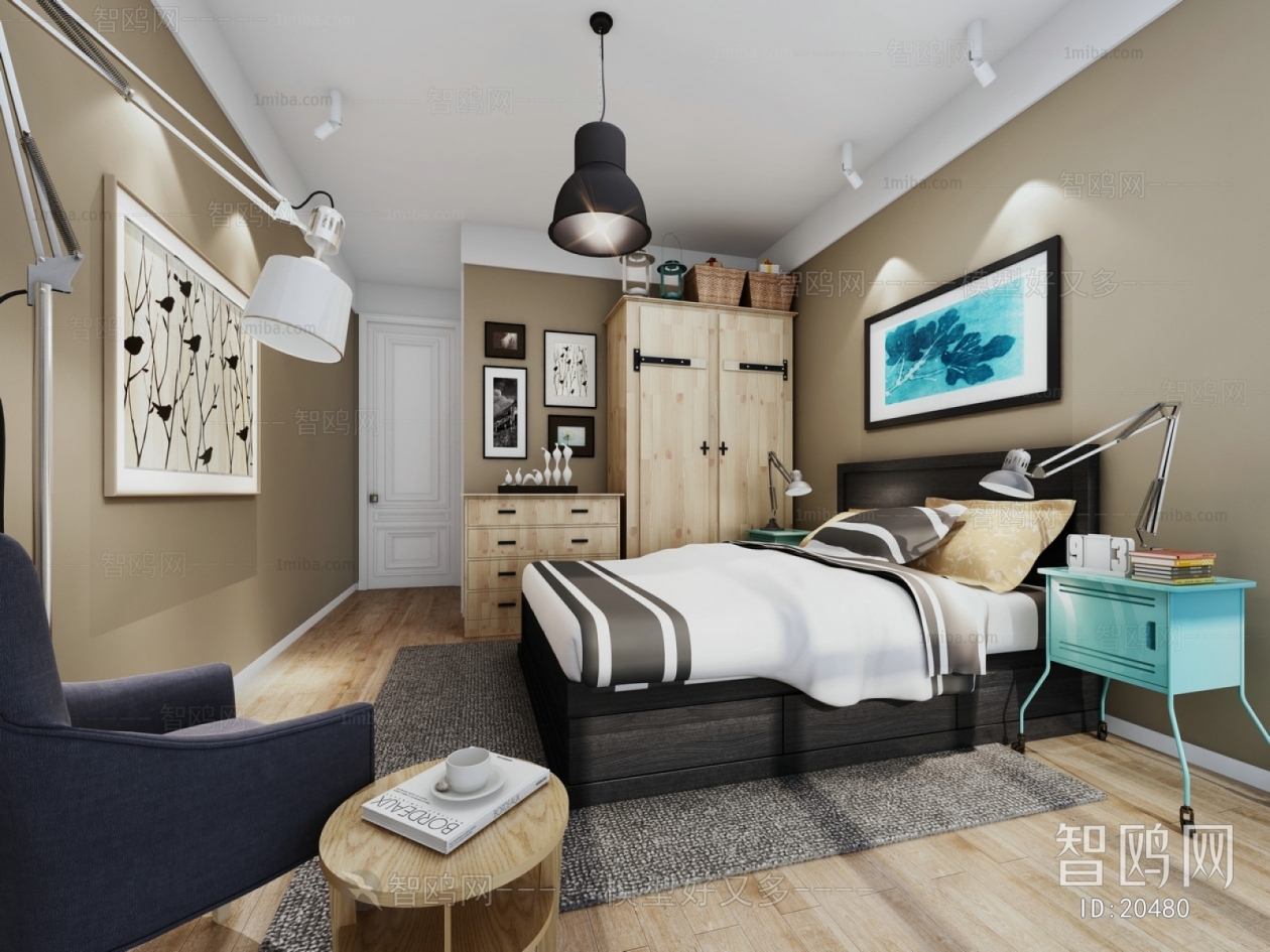 Modern Nordic Style Bedroom