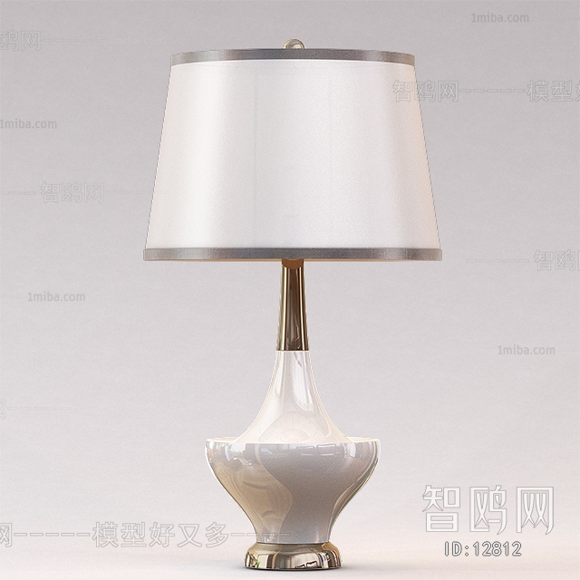 Post Modern Style Simple European Style New Classical Style Table Lamp