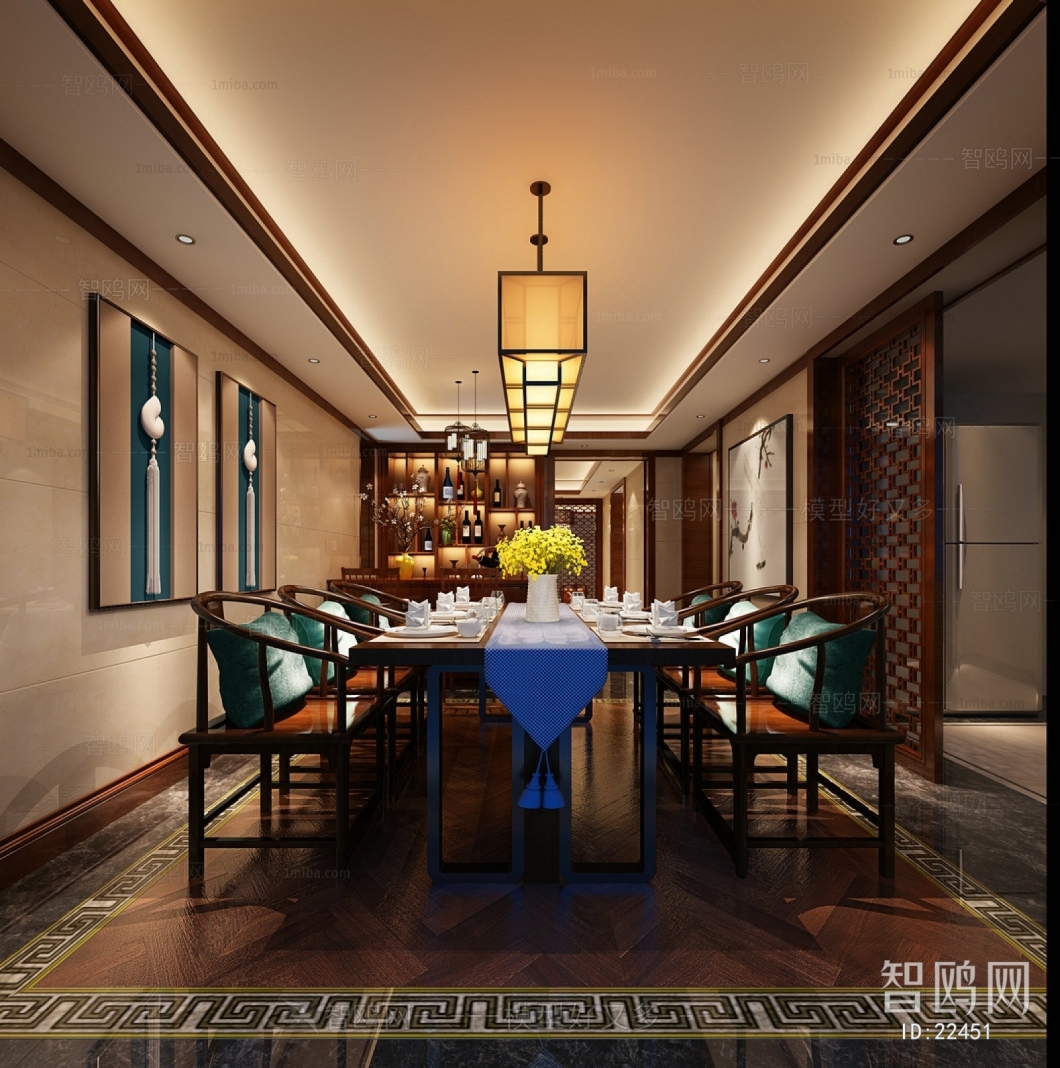 New Chinese Style Dining Room