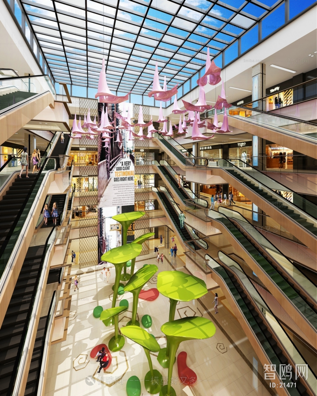 Modern Shopping Mall