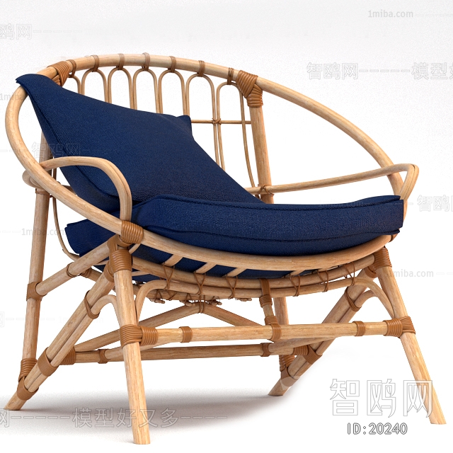 Modern Nordic Style Lounge Chair