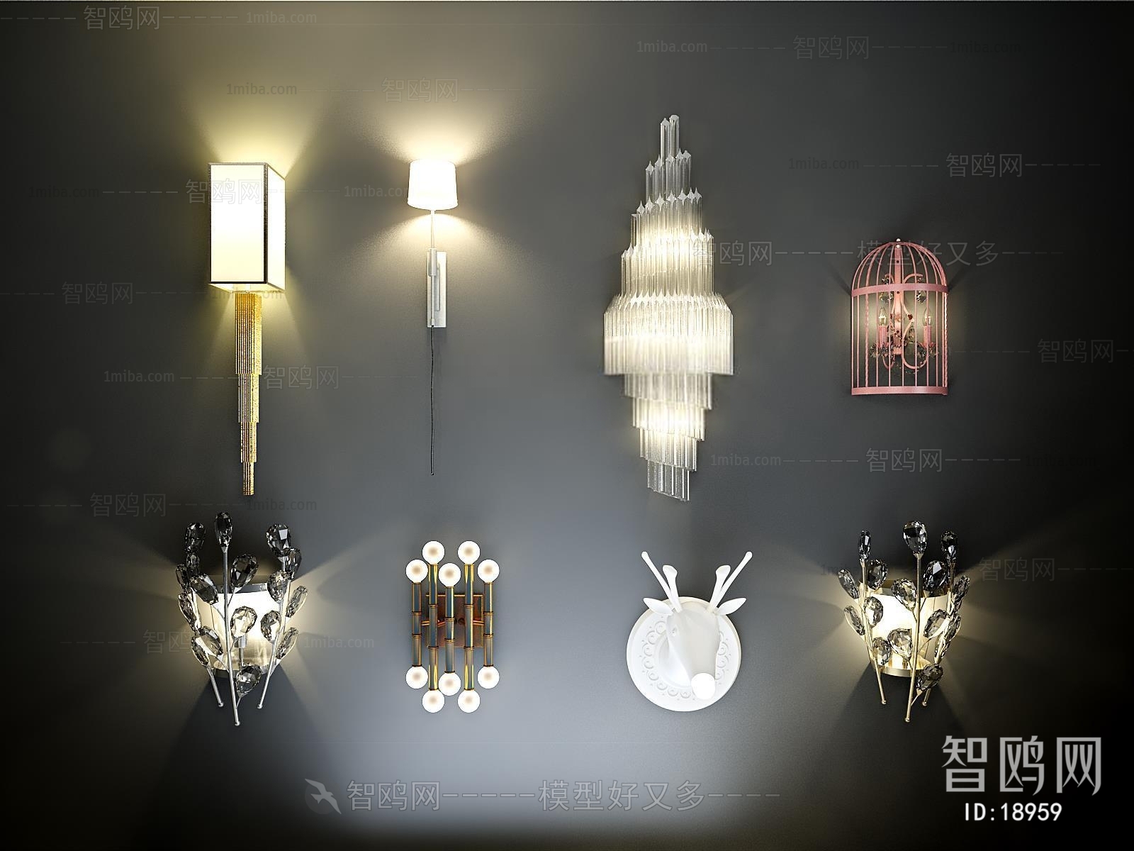 Modern European Style Wall Lamp