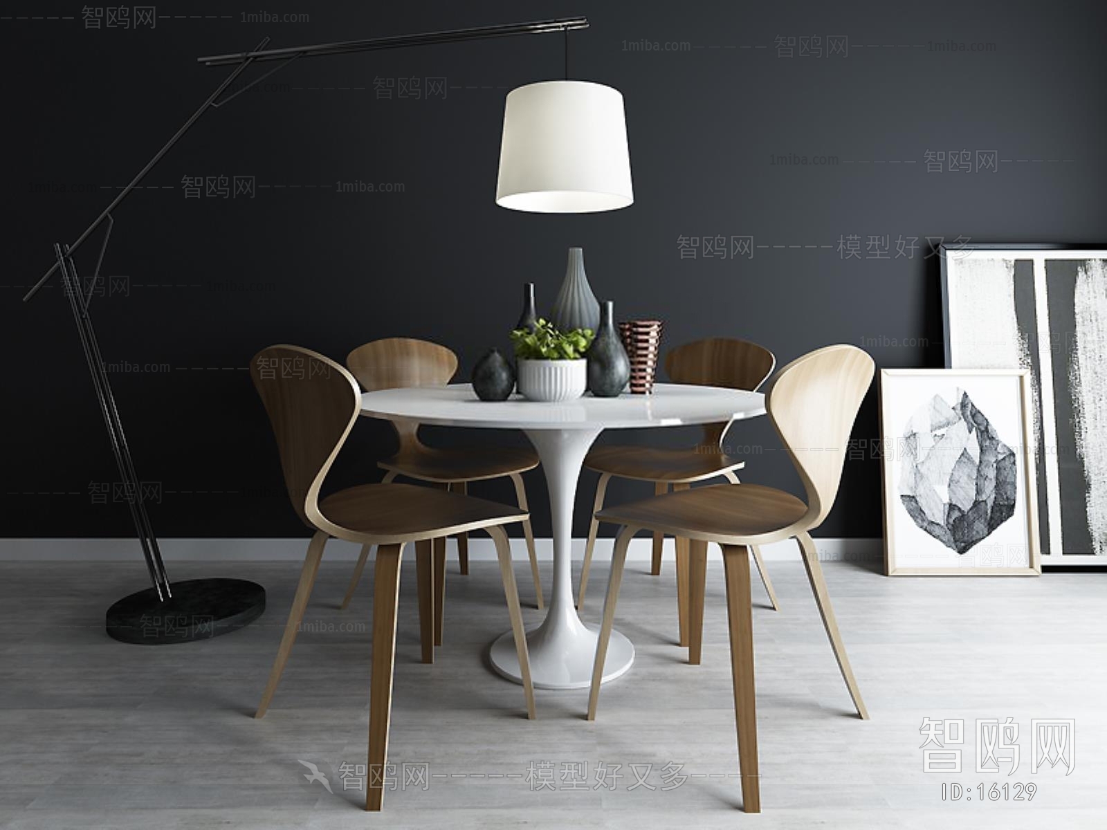 Modern Nordic Style Dining Room