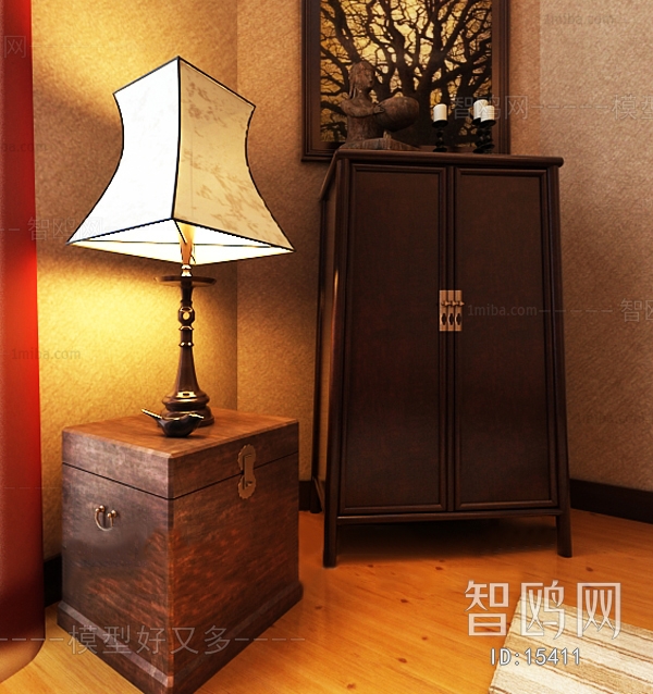 New Chinese Style Side Cabinet/Entrance Cabinet