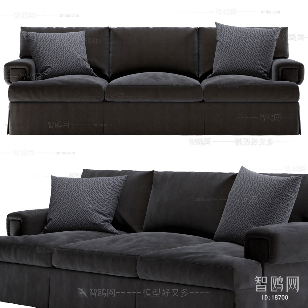 Modern Three-seat Sofa