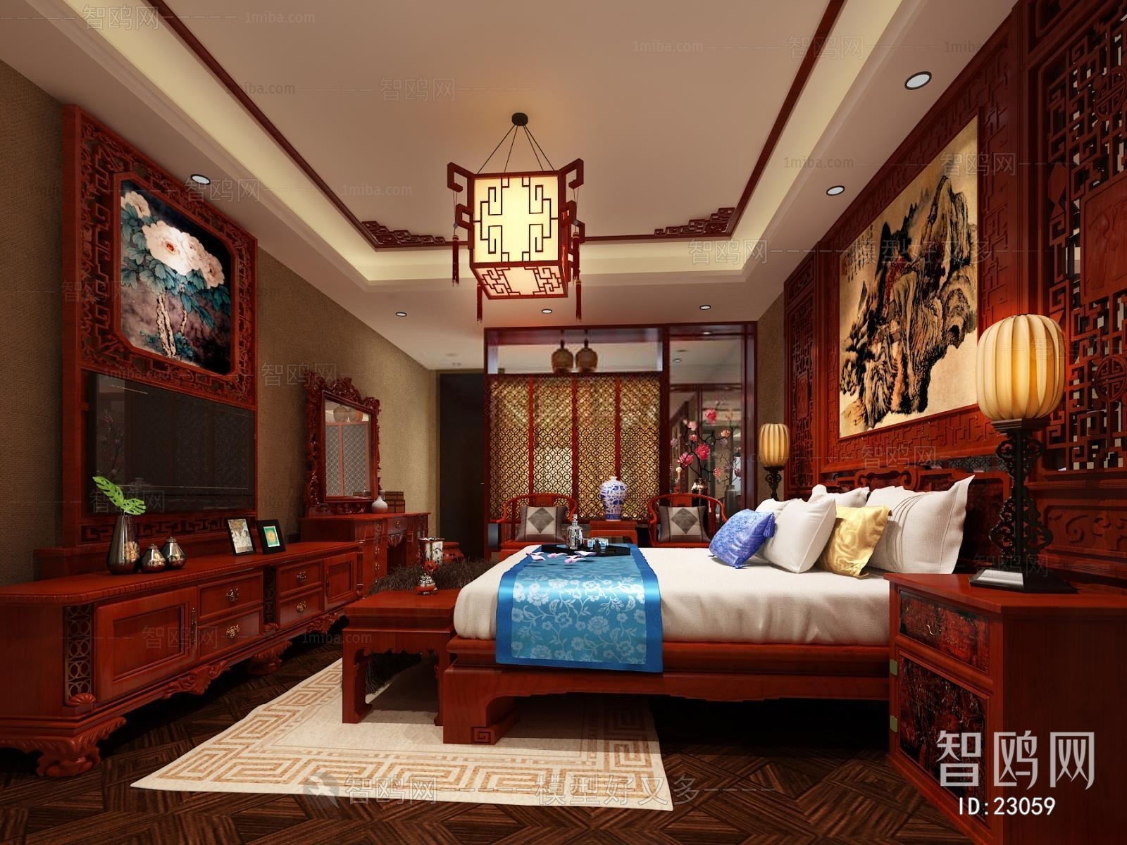 Chinese Style Bedroom