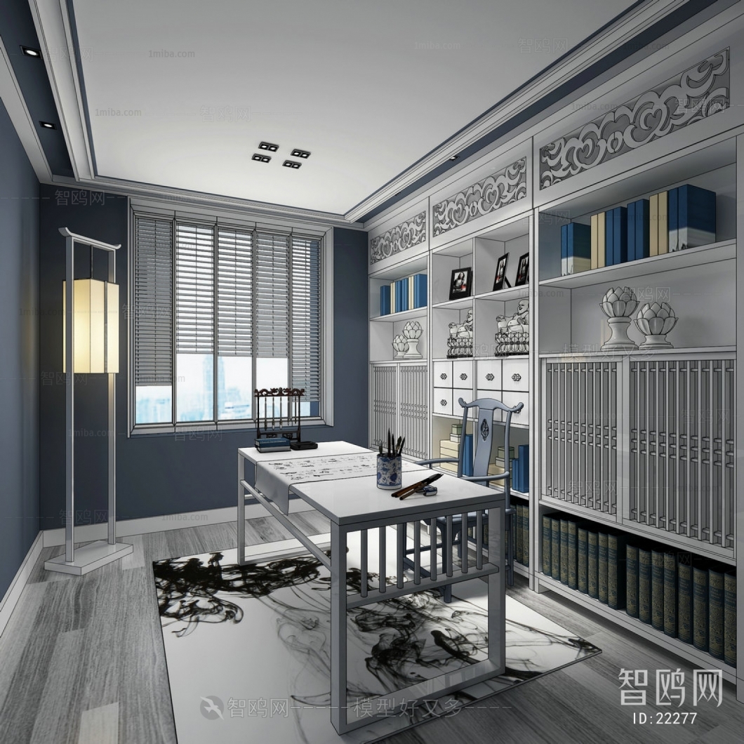 New Chinese Style Dining Room