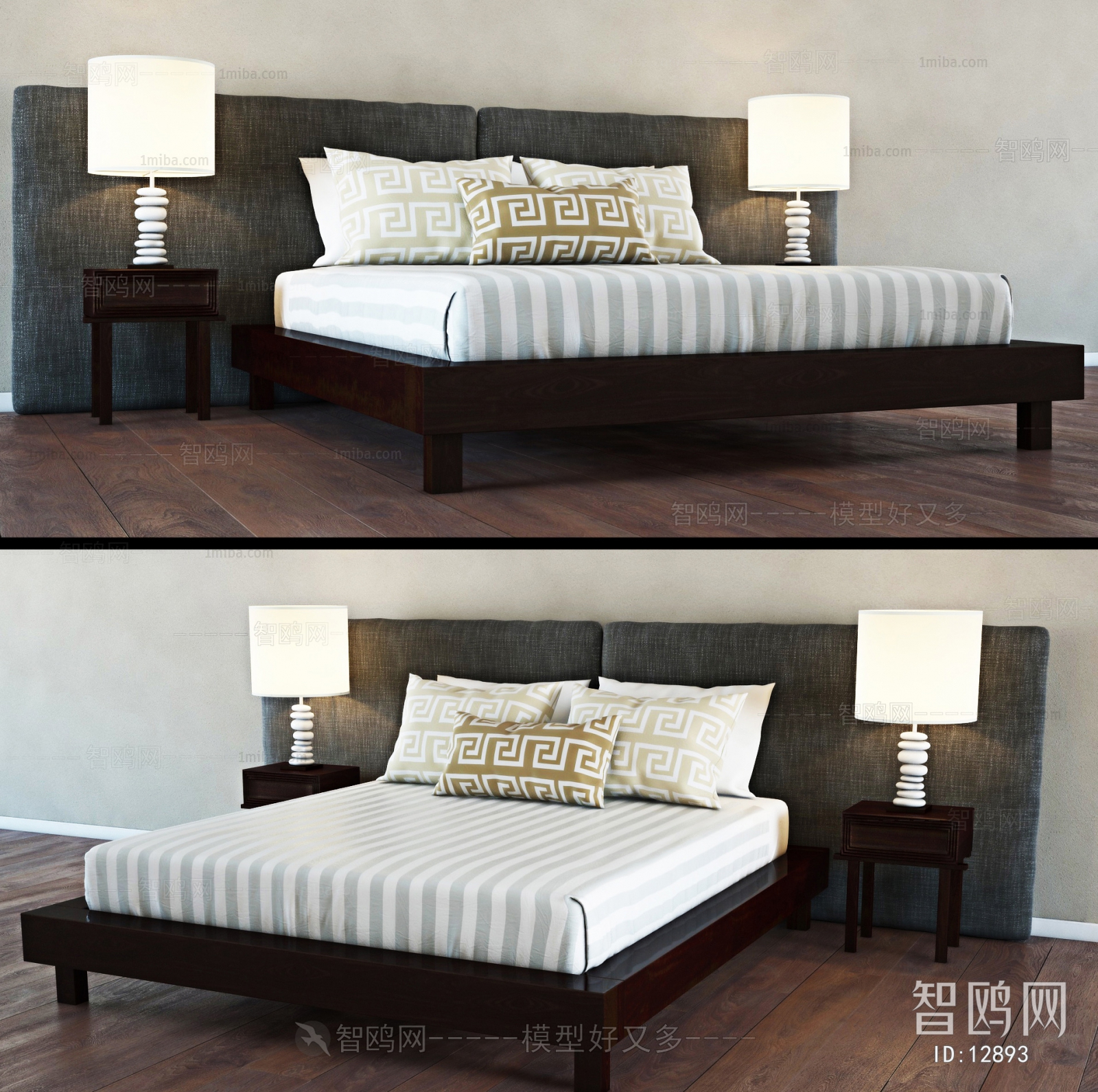 Modern Double Bed