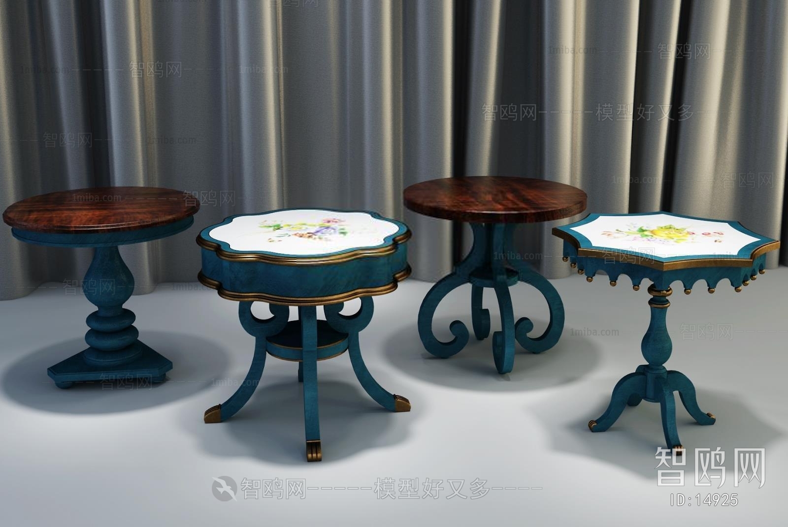 American Style European Style Mediterranean Style Side Table/corner Table