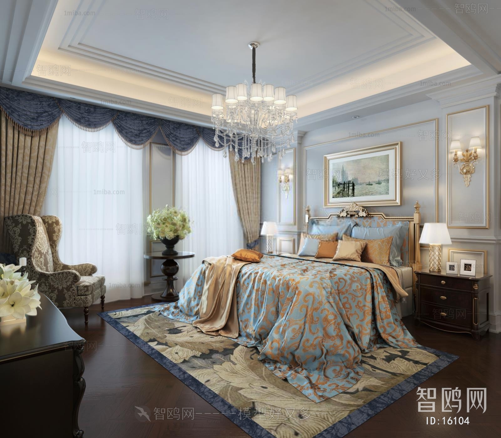 French Style Bedroom