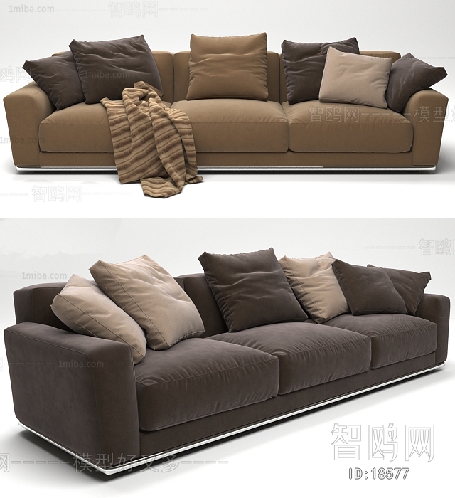 Modern Three-seat Sofa