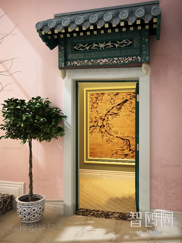 Chinese Style Facade Element