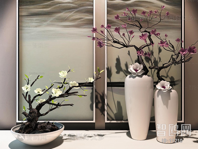 Modern New Chinese Style Flowers