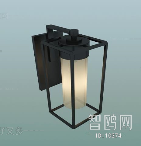 Industrial Style New Chinese Style Wall Lamp